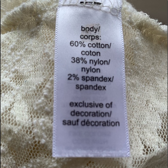 Maurice’s Ivory Lace Pullover Tunic Top Shirt Woman’s Curvy Plus Size 2X - Picture 7 of 7